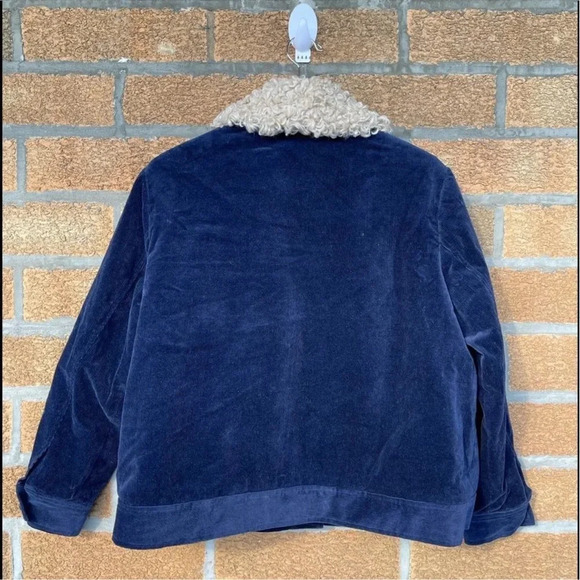 Anthropologie The Korner corduroy sherpa jacket small - Picture 2 of 13